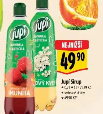 Albert Jupí Sirup 0.7L nabídka