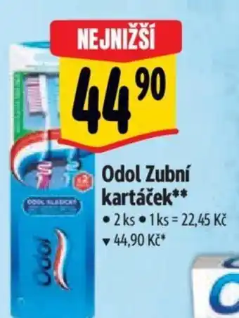 Albert Odol Zubní kartáček nabídka