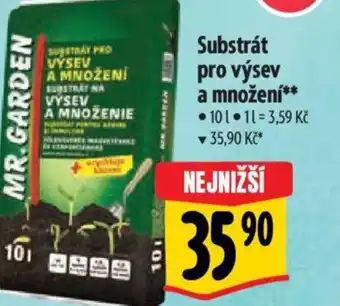 Albert Substrát pro výsev a množení nabídka