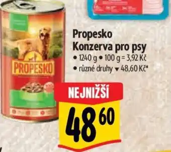 Albert Propesko Konzerva pro psy nabídka