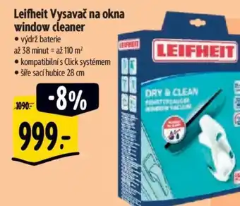Albert Leifheit Vysavač na okna window cleaner nabídka