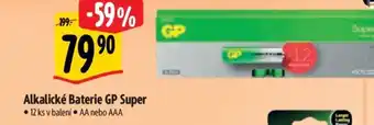 Albert Alkalické Baterie GP Super nabídka
