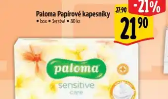 Albert Paloma Papírové kapesníky nabídka