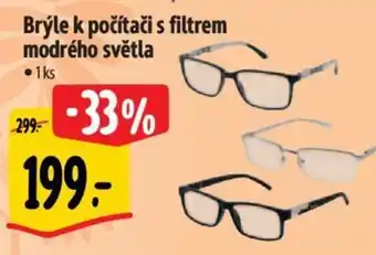 Albert Brýle k počítači s filtrem modrého světla nabídka