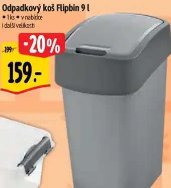 Odpadkový koš Flipbin 9 L
