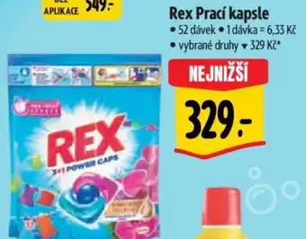 Albert Rex Prací kapsle nabídka
