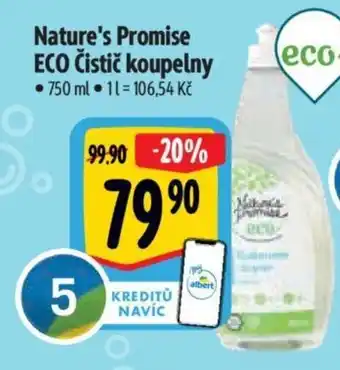 Albert Nature's Promise ECO Čistič koupelny nabídka