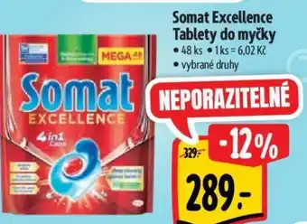 Albert Somat Excellence Tablety do myčky nabídka