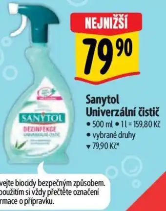Albert Sanytol Univerzální čistič nabídka