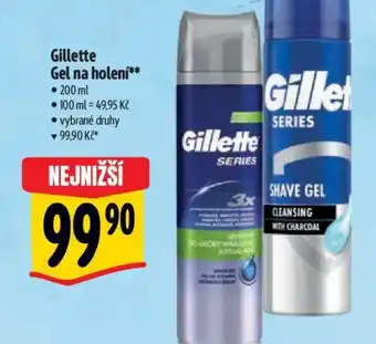 Albert Gillette Gel na holení nabídka