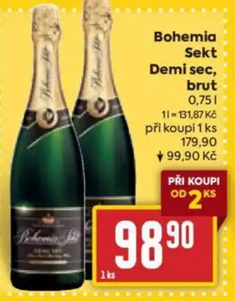 Billa Bohemia Sekt Demi sec, brut nabídka