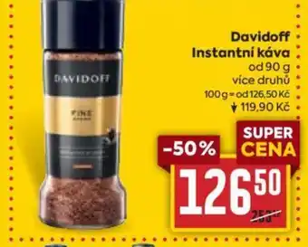 Billa Davidoff Instantní káva nabídka