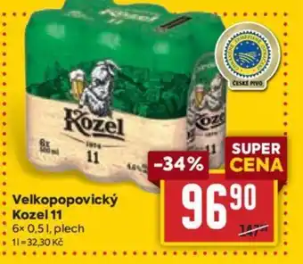 Billa Velkopopovický Kozel 11 nabídka