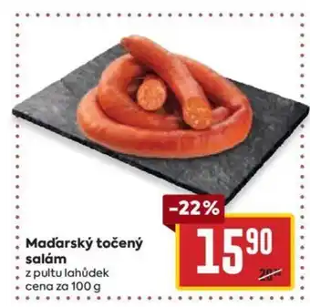 Billa Maďarský točený salám nabídka