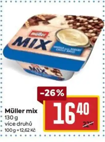 Billa Müller mix 130 g nabídka