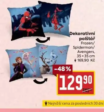 Billa Dekorativní polštář nabídka
