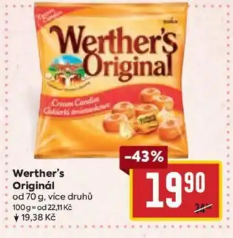 Billa Werther's Originál nabídka