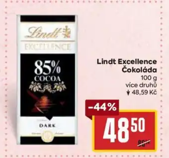Billa Lindt Excellence Čokoláda 100 g nabídka
