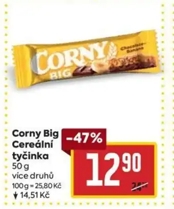 Billa Corny Big Cereální tyčinka 50 g nabídka