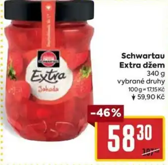 Billa Schwartau Extra džem 340 g nabídka