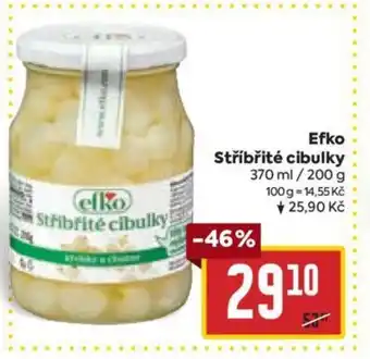 Billa Efko Stříbřité cibulky nabídka