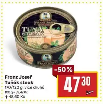 Billa Franz Josef Tuňák steak nabídka