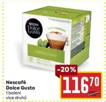 Billa Nescafé Dolce Gusto nabídka