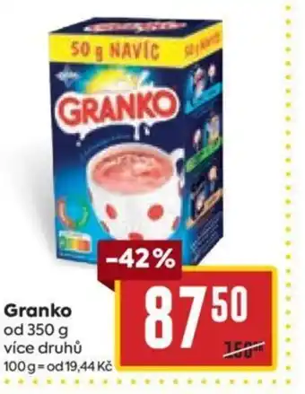 Billa Granko od 350 g nabídka