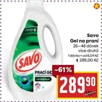 Billa Savo Gel na praní nabídka