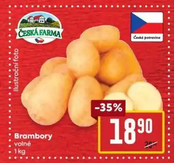 Billa Brambory nabídka