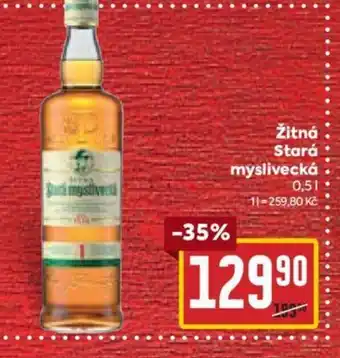 Billa Žitná Stará myslivecká 0,5 l. nabídka