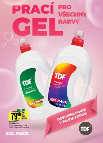 Tamda Foods TDF PRACÍ GEL nabídka