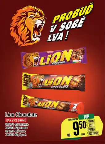 Tamda Foods Lion Chocolate nabídka