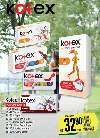 Tamda Foods Kotex nabídka