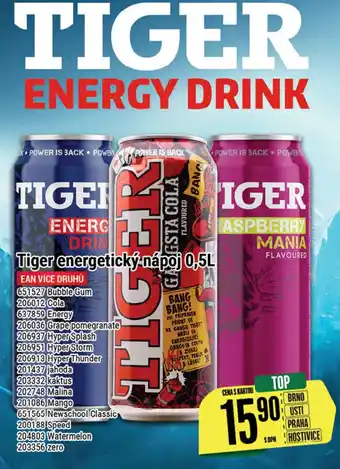 Tamda Foods Tiger energetický nápoj 0,5L nabídka