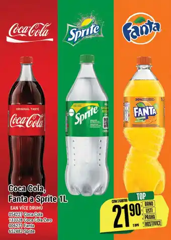 Tamda Foods Coca Cola, Fanta a Sprite 1L nabídka