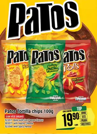 Tamda Foods Patos Tortilla chips 100g nabídka