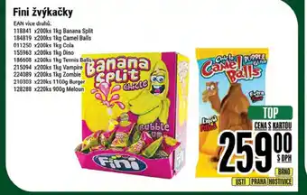 Tamda Foods Fini žvýkačky nabídka