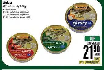 Tamda Foods Sokra Rižské šproty 160g nabídka