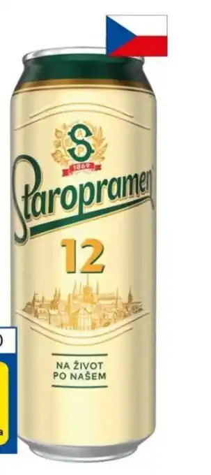 Tesco Staropramen 12 0,5 l. nabídka