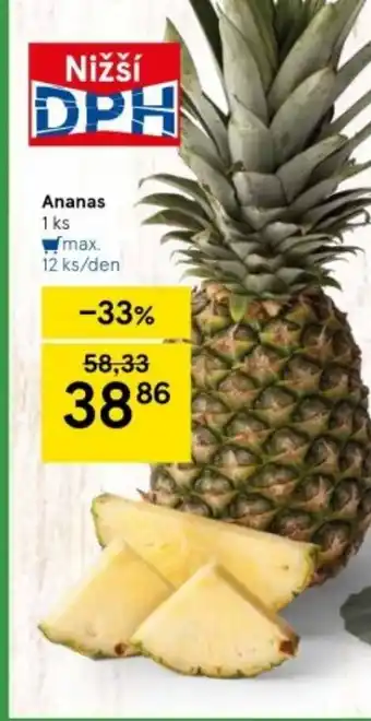 Tesco Ananas nabídka