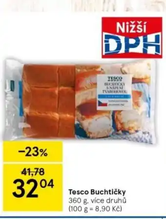 Tesco Tesco Buchtičky 360 g nabídka