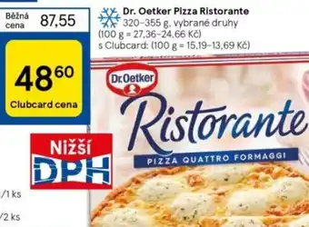 Tesco Dr. Oetker Pizza Ristorante nabídka