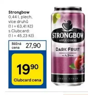 Tesco Strongbow 0,44 l. nabídka