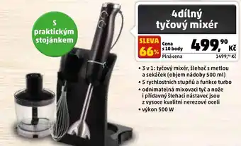 Penny Market 4dílný tyčový mixér nabídka