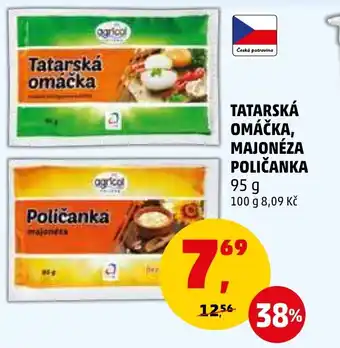 Penny Market TATARSKÁ OMÁČKA, MAJONÉZA POLIČANKA nabídka