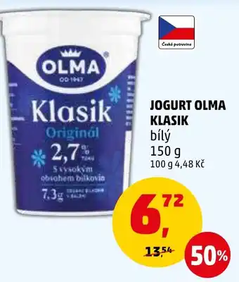 Penny Market JOGURT OLMA KLASIK nabídka