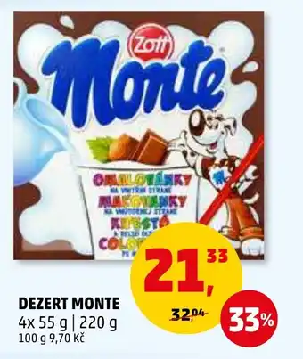 Penny Market DEZERT MONTE nabídka