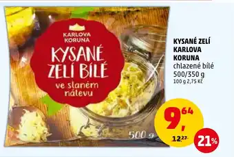 Penny Market KYSANÉ ZELÍ KARLOVA KORUNA nabídka
