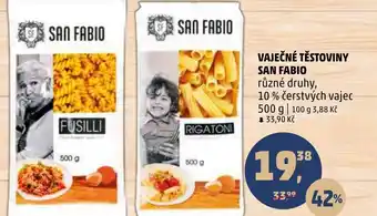 Penny Market VAJEČNÉ TĚSTOVINY SAN FABIO nabídka